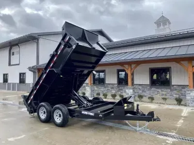 2026 Sure-Trac 7x12' 12000# GVW Dump Trailer ST-HSDU8212-120