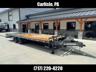 2027 Lamar Trailers 102x24' 14000# GVW Deckover Trailer F8022427-URDELUXE