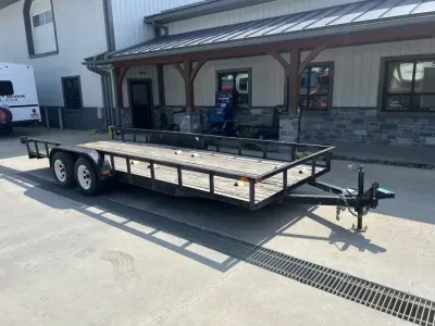 1996 Other 7x20' Tandem Axle Utility Landscape Trailer 7000# GVW