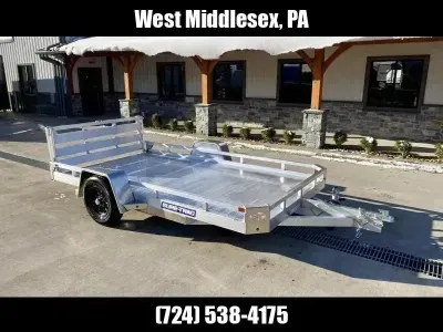 2026 Sure-Trac 7x14' Aluminum Low Side Utility Trailer 2990# GVW ST-LSA8214-030