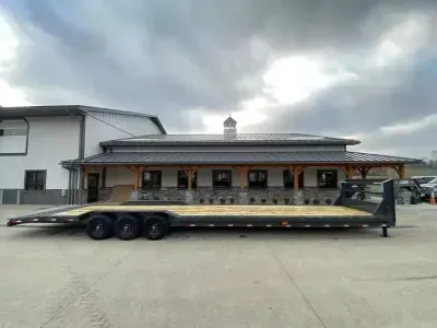 2026 Lamar Trailers 102x40' Gooseneck Car Hauler Trailer 21000# GVW GH8024037