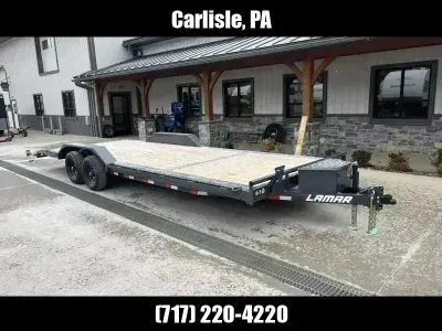 2026 Lamar Trailers 102x24' 9990# GVW Car Trailer CC022425-DELUXE
