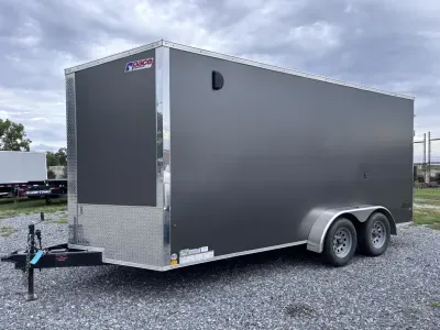 2025 Pace American 7x16' Tandem Axle Enclosed Cargo Trailer 7000# GVW