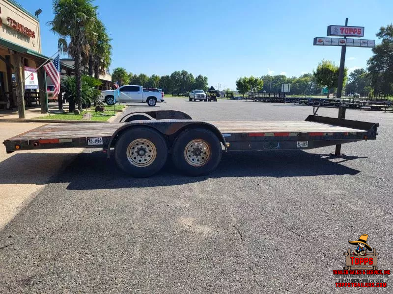 2005 Trail Master 83"X20' HD BUMPER PULL Equipment Trailer 1758904914