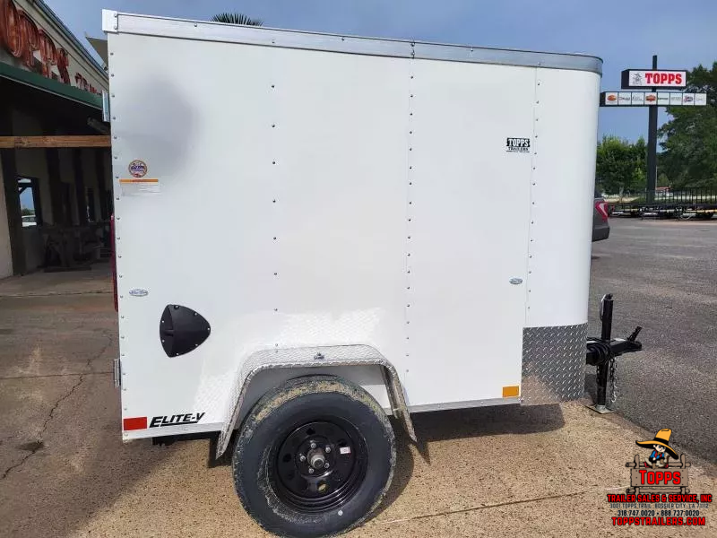 2025 Cargo Craft 5X8 ELITE V - REAR DOOR Cargo / Enclosed Trailer