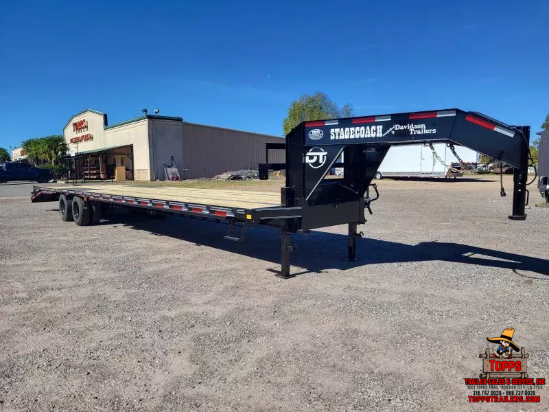 2026 Davidson Trailers 102"X40' 24GN Deckover Trailer 1762879277