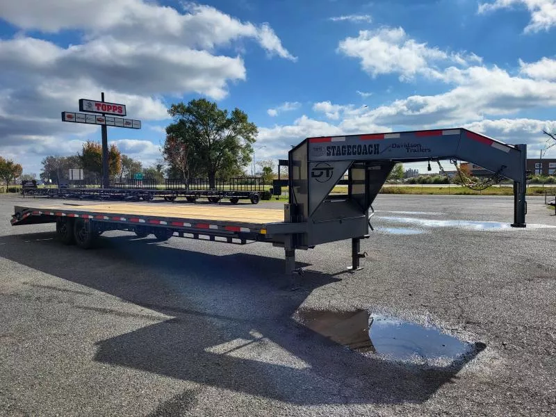 2026 Davidson Trailers 102"X30' (25+5) 14GN Deckover Trailer