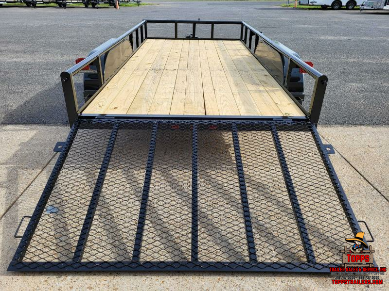 2025 Davidson Trailers 77X14 PIPE TOP TANDEM AXLE Utility Trailer 1723240792