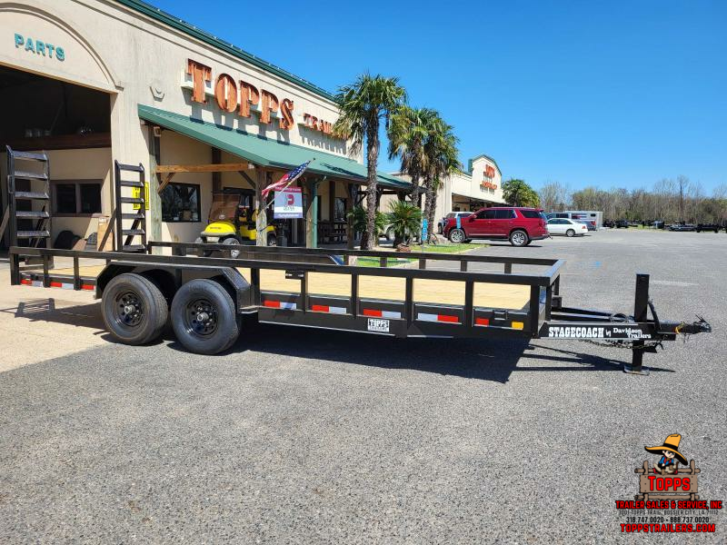 2025 Davidson Trailers 83"X20' HD W/STAND UP RAMPS Equipment Trailer 1742498653