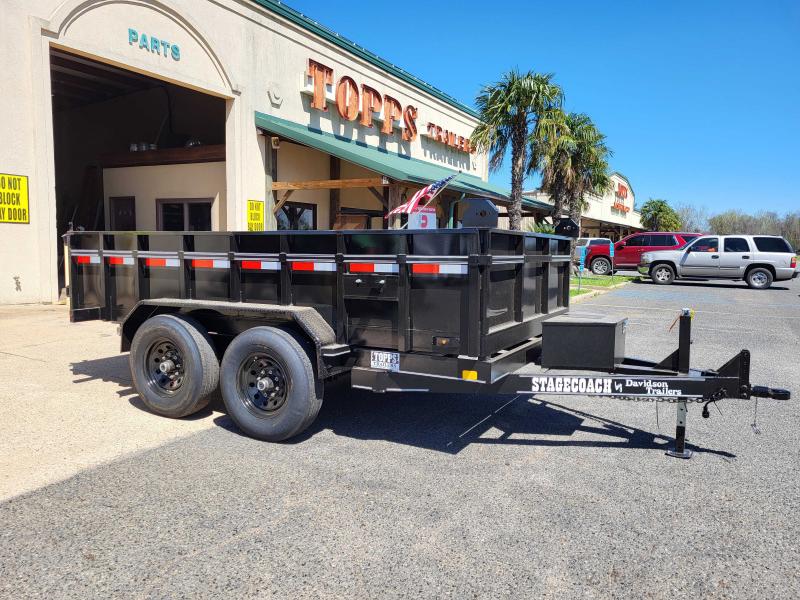 2026 Davidson Trailers 7X12 HD BUMPER PULL Dump Trailer