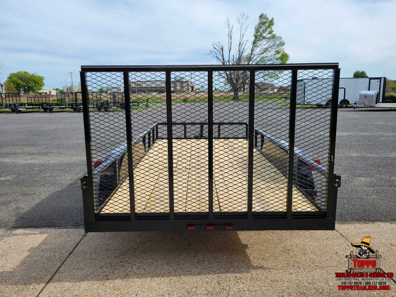 2025 Davidson Trailers 77X14 PIPE TOP TANDEM AXLE Utility Trailer 1723240791