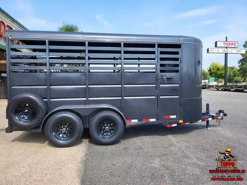 2025 Delco Trailers 6'X16' BUMPER PULL Stock / Stock Combo Trailer 1758053357