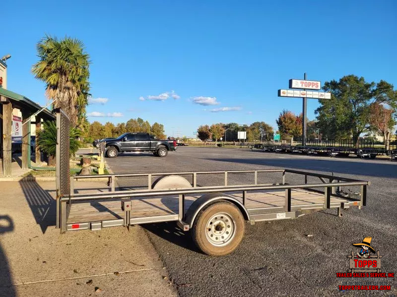 2017 Stagecoach 77X14 Pipe Top w/4' Ramp Gate Utility Trailer 1763218648