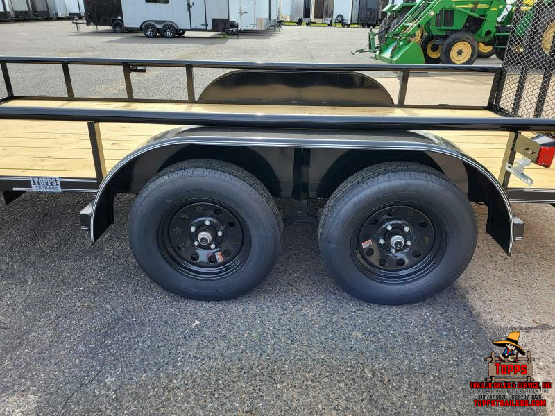 2025 Davidson Trailers 77X14 PIPE TOP TANDEM AXLE Utility Trailer 1723240790