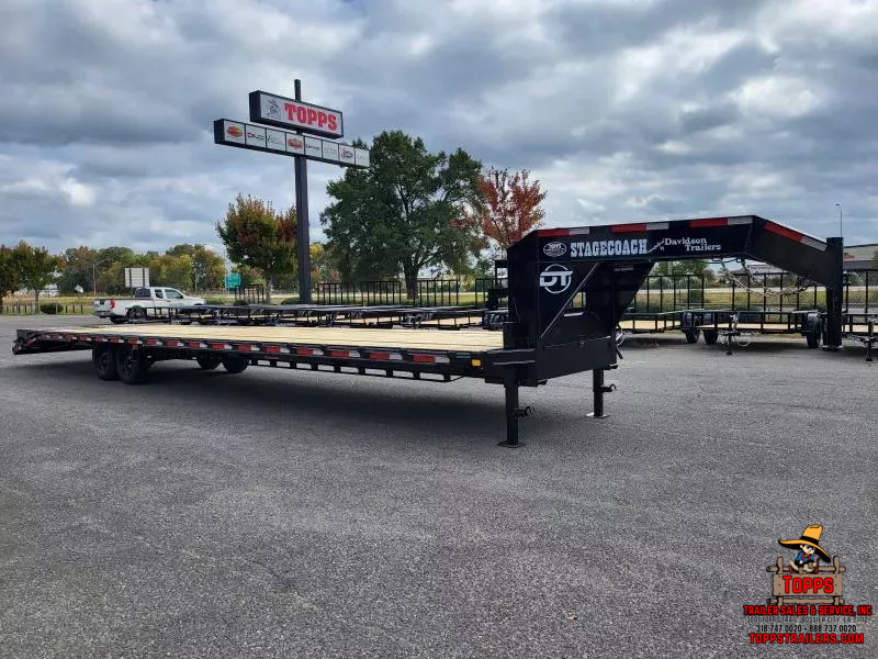 2026 Davidson Trailers 102"X40' 16GN Deckover Trailer 1762879850