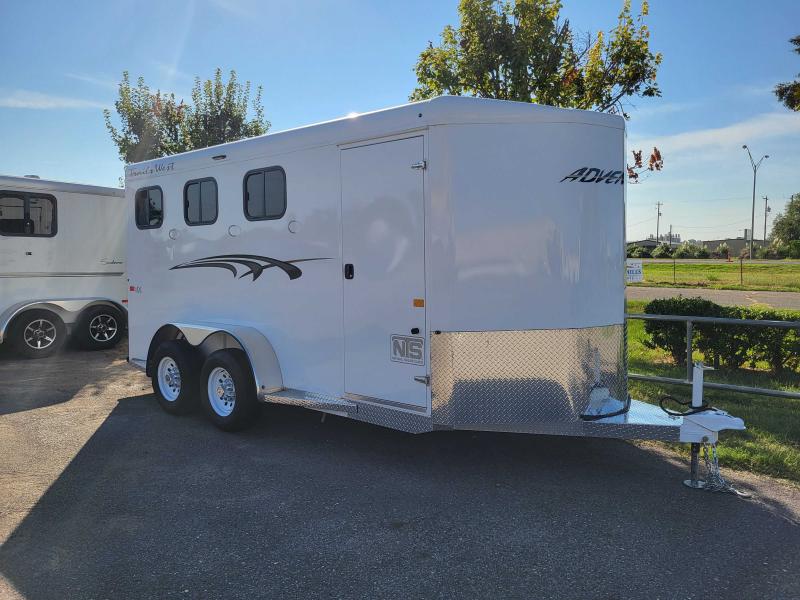 2023 Trails West Manufacturing 3H SLANT BP Adventure Horse Trailer
