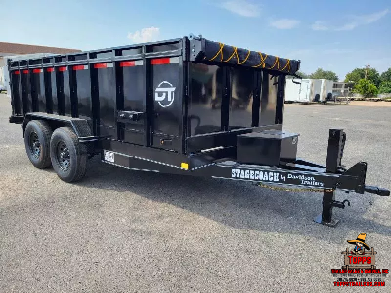 NEW DUMP (HEAVY DUTY) TRAILER - 2026 DAVIDSON TRAILERS, LLC 7X14 DUMP 1757967053