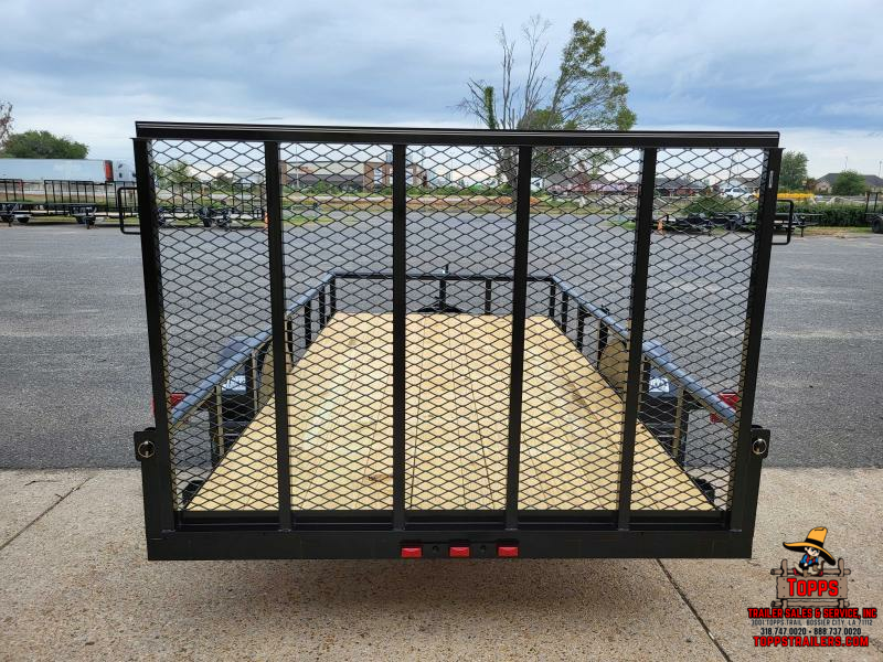 2025 Davidson Trailers 6X12 PIPE TOP 4' RAMP GATE Utility Trailer 1723240779