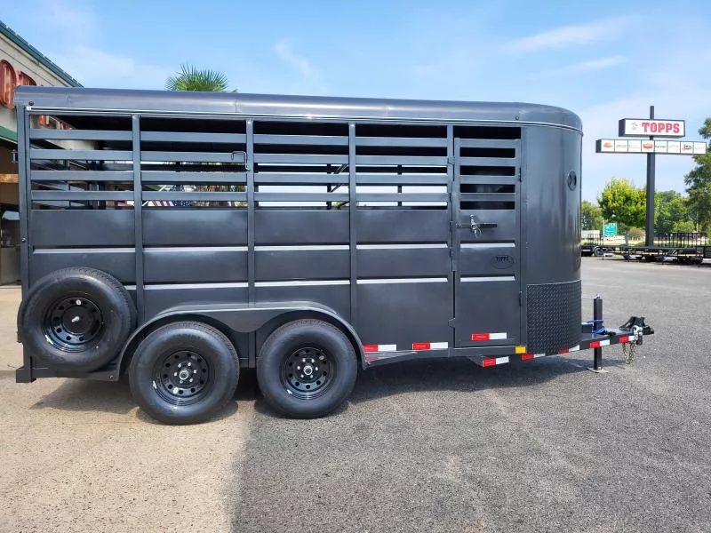 2025 Delco Trailers 6'X16' BUMPER PULL Stock / Stock Combo Trailer