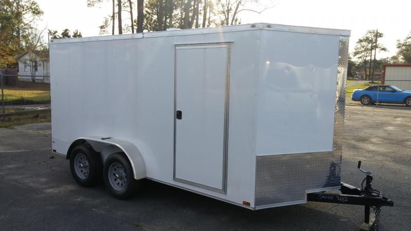 7 X 16 TA Motorcycle Trailer  6'9" Interior Hgt