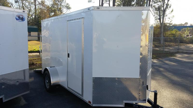 6 X 12 SA Enclosed Trailer w/ Ramp Door b4zu1A