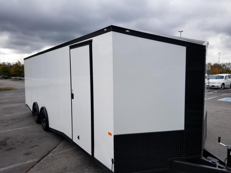 5' V NOSE RAMP Enclosed Cargo Trailer Janto Cargo Trailers