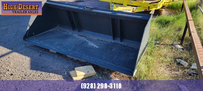 Skid Steer Attachments - Construction Implements Depot HD Track Loader Bucket 84 inch No Teeth Skid Steer Attachments - Construction Implements Depot HD Track Loader Bucket 84 inch No Teeth