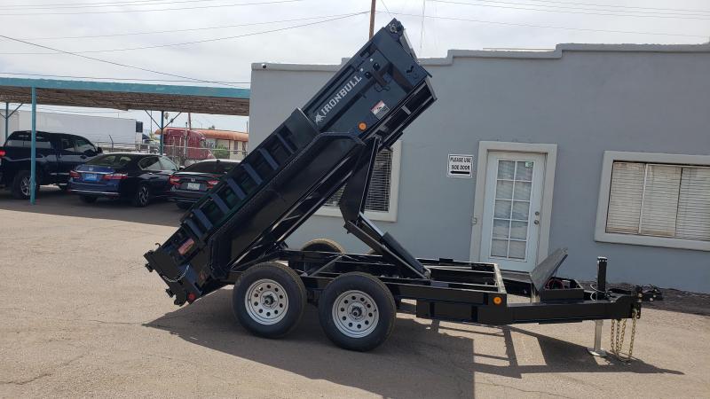 Ironbull Dump Trailer- 5x10- 7000# GVWR- Scissor Lift-Ramps- Deluxe Tarp Kit- Adj Coupler- Cash Discounts (See Below) Ironbull Dump Trailer- 5x10- 7000# GVWR- Scissor Lift-Ramps- Deluxe Tarp Kit- Adj Coupler- Cash Discounts (See Below)