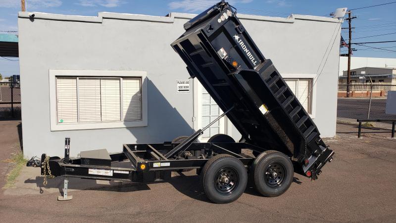 Ironbul Mini Dump Trailer 5x10 9990 Gvwr Ramps Deluxe Tarp Kit Adj Coupler Free Spare Tire Cash Discounts See Below High Desert Trailers For Sale In New Mexico And Arizona Best
