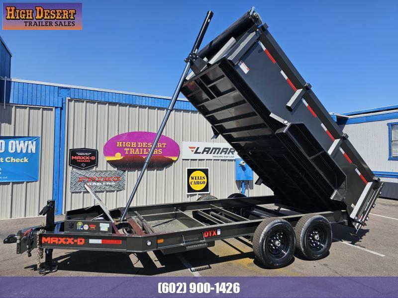 2023 MAXXD DTX 7 x 14' Dump Trailer for sale- telescopic-3' sides -underframe Tool Tray- **Special cash pricing** 2023 MAXXD DTX 7 x 14' Dump Trailer for sale- telescopic-3' sides -underframe Tool Tray- **Special cash pricing**