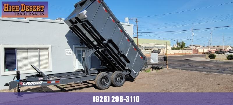 2023 Lamar Trailers DL-7k-14 Dump Trailer for sale -4' sides -14 ply tires 12 inch cross pieces-7 gauge floor- rear support Jacks ***Cash Discounts Available - See Below** 2023 Lamar Trailers DL-7k-14 Dump Trailer for sale -4' sides -14 ply tires 12 inch cross pieces-7 gauge floor- rear support Jacks ***Cash Discounts Available - See Below**