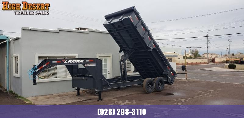 2022 Lamar Trailers DL-7k-16 Dump Trailer for sale-Gooseneck- 14 ply tires- 2' sides- Tarp- Ramps- battery Charger- 7 Gauge Floor - Powder coat finish.***Cash Discounts- see below*** 2022 Lamar Trailers DL-7k-16 Dump Trailer for sale-Gooseneck- 14 ply tires- 2' sides- Tarp- Ramps- battery Charger- 7 Gauge Floor - Powder coat finish.***Cash Discounts- see below***