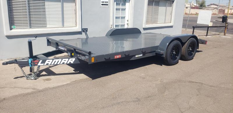 2021 Lamar CE-3.5k-16 Car steel deck / Open Car Trailers-Steel deck- 7000# GVWR- D-rings-7k drop foot jack - ramps**Cash Discounts available- See below*** 2021 Lamar CE-3.5k-16 Car steel deck / Open Car Trailers-Steel deck- 7000# GVWR- D-rings-7k drop foot jack - ramps**Cash Discounts available- See below***