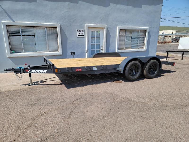 2021 Lamar CEW-3.5k-16 ft Car / Open Car Trailer for sale- 7000# GVWR -Wood Deck- 5' pull out ramps- LED Lights- Sealed Wiring Harness- Removable Fenders- Powder Coated-Cash Discounts- see below 2021 Lamar CEW-3.5k-16 ft Car / Open Car Trailer for sale- 7000# GVWR -Wood Deck- 5' pull out ramps- LED Lights- Sealed Wiring Harness- Removable Fenders- Powder Coated-Cash Discounts- see below