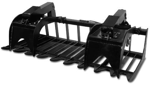 Skid Steer Attachments - Construction Implements Depot Heavy Duty Root Grapple 72inch Skid Steer Attachments - Construction Implements Depot Heavy Duty Root Grapple 72inch