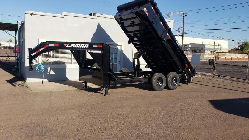 **ON SALE NOW** 2020 Lamar Heavy Duty Dump Trailer- Gooseneck 7x14- 14000# GVWR- 12 inch cross pieces- Scissor Lift- FREE SPARE- Ramps- Deluxe Tarp Kit- 3-way Spreader Gate- Adj Coupler- Rear Support Stands - Cash Discounts (See Below) **ON SALE NOW** 2020 Lamar Heavy Duty Dump Trailer- Gooseneck 7x14- 14000# GVWR- 12 inch cross pieces- Scissor Lift- FREE SPARE- Ramps- Deluxe Tarp Kit- 3-way Spreader Gate- Adj Coupler- Rear Support Stands - Cash Discounts (See Below)