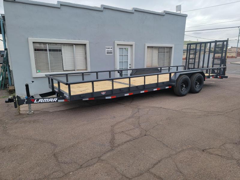 2022 Lamar U5-5.2k-24 Utility Trailer- 24' foot long- 9990# GVWR- Flip D-rings-Stand up ramps- free spare- cash discount ** See Below** 2022 Lamar U5-5.2k-24 Utility Trailer- 24' foot long- 9990# GVWR- Flip D-rings-Stand up ramps- free spare- cash discount ** See Below**