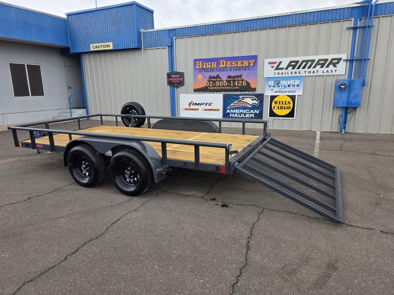 2025 Lamar Trailers UC- 7x14- Tandem Axle- Channel Frame Utility