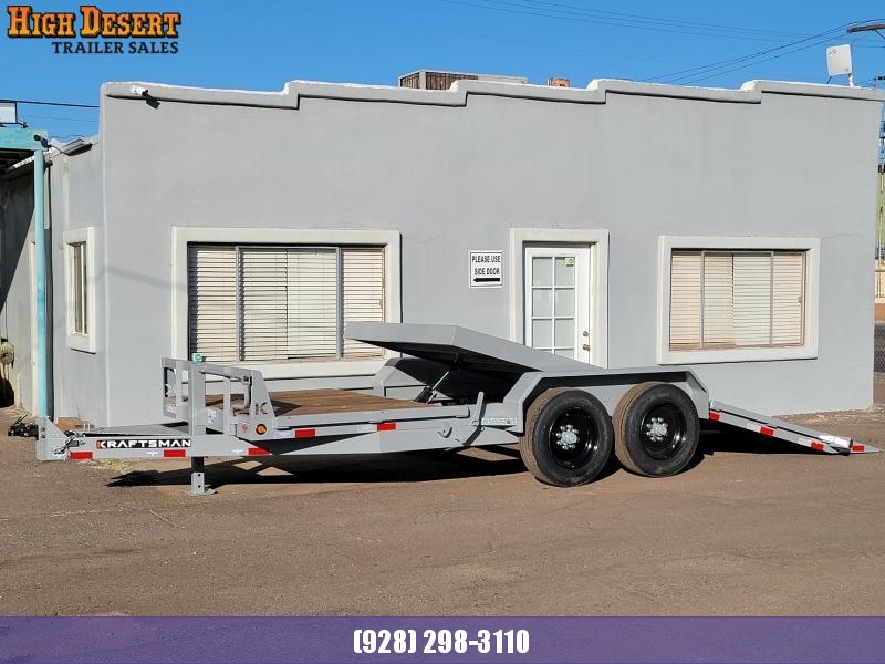 2021 Kraftsman Tilt Trailer for sale- 15,000 GVWR - Stained Oak Decking-16" wheels- 15' ramp- 5' stationary *** Cash Discounts available See Below*** 2021 Kraftsman Tilt Trailer for sale- 15,000 GVWR - Stained Oak Decking-16" wheels- 15' ramp- 5' stationary *** Cash Discounts available See Below***