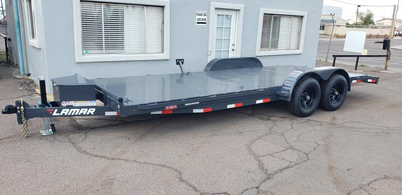 2021 Lamar Trailers CC-5.2k-20' Car / Open Car Trailers-Steel deck- D-rings-tool box-7k drop foot Jack- powder coat finish**cash discounts available** see below 2021 Lamar Trailers CC-5.2k-20' Car / Open Car Trailers-Steel deck- D-rings-tool box-7k drop foot Jack- powder coat finish**cash discounts available** see below