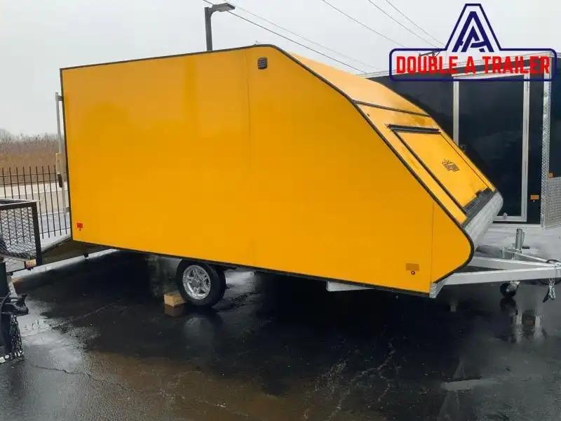 2023 ALCOM 101'' X 12' ALUMINUM SNOWMOBILE TRAILER