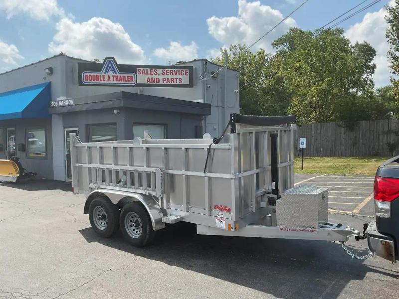 2025 HIGH COUNTRY 6' X 12' ALUMINUM 10K DUMP TRAILER