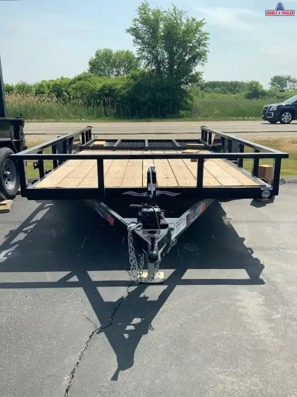 2023 LIBERTY 7' X 12' WITH 5,200 LBS SINGLE AXLE UTILITY TRAILER