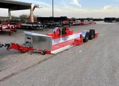 2023 PRIMO 7' X 20' DROP DECK CAR HAULER TRAILER