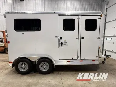 2025 Bar-M Bar-M 2 Horse Straight Load Bumper Pull