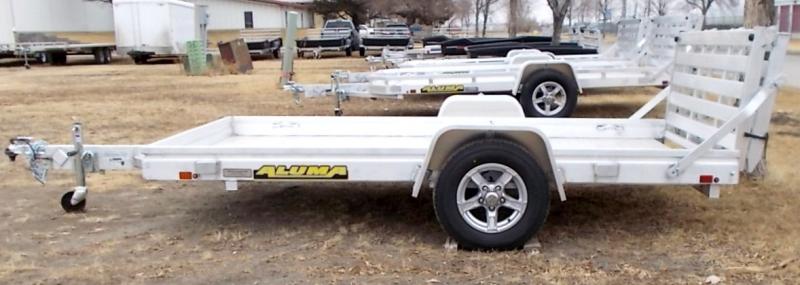 2023 Aluma 6810H BT Utility Trailer with Bi-Fold Gate 2023 Aluma 6810H BT Utility Trailer with Bi-Fold Gate