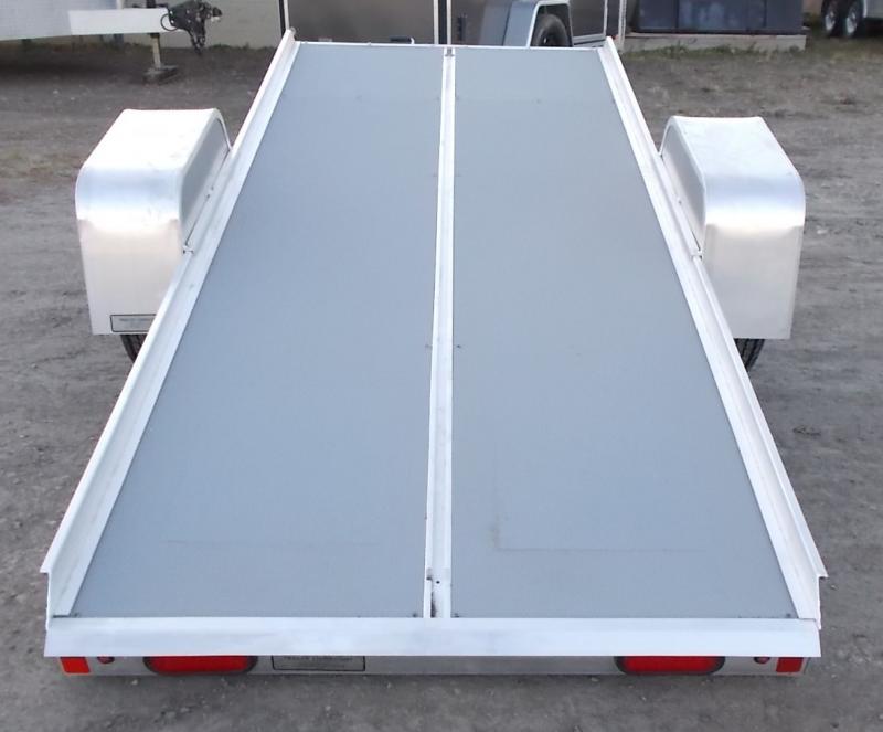 2023 Aluma 8605 Tilt Bed Snowmobile Trailer Trailers For Sale in Grand Forks ND Trailer