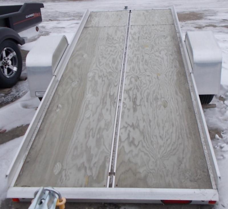 2020 Aluma 8605 Tilt Bed Snowmobile Trailer The Trailer Connection is