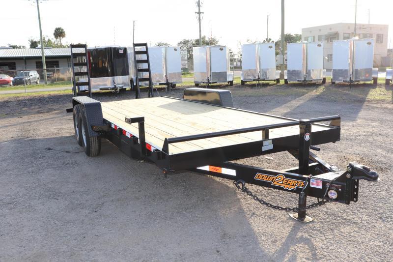 2020 Down 2 Earth Trailers 82x20 EQ Equipment Trailer 2020 Down 2 Earth Trailers 82x20 EQ Equipment Trailer