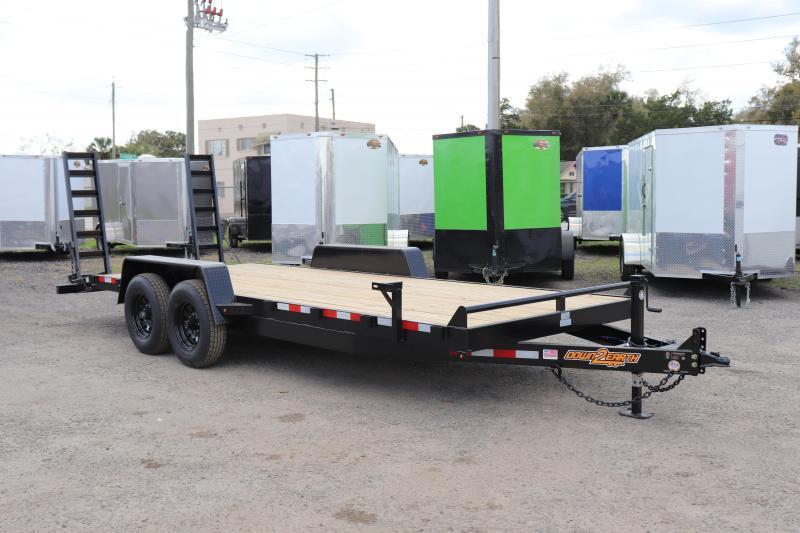 2023 Down 2 Earth Trailers 82x20 EQ Equipment Trailer Amp Trailers